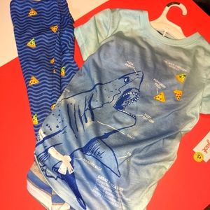 3pc set pajamas kids sleep wear